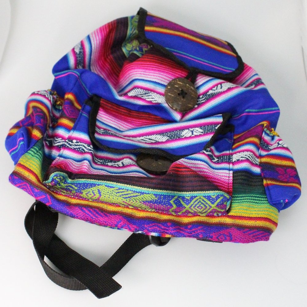 Sarape Backpack Purse